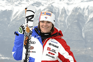 40 Grand témoin à énergie positive. Regagner après une blessure grave. Marion Rolland, championne du monde de ski.-image